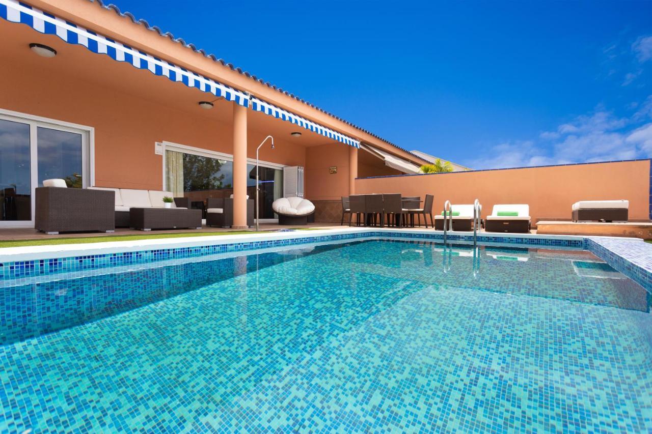 Maravillosa Villa De Lujo Con Piscina Privada Puerto de Santiago  Exterior foto