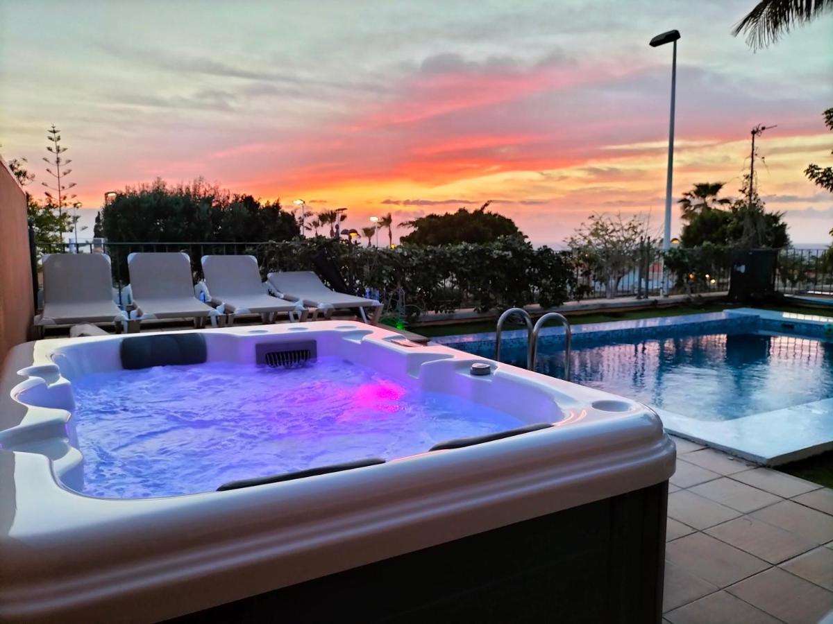 Maravillosa Villa De Lujo Con Piscina Privada Puerto de Santiago  Exterior foto