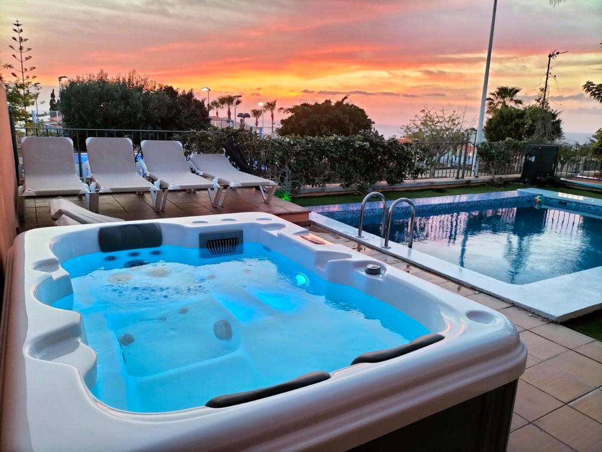 Maravillosa Villa De Lujo Con Piscina Privada Puerto de Santiago  Exterior foto