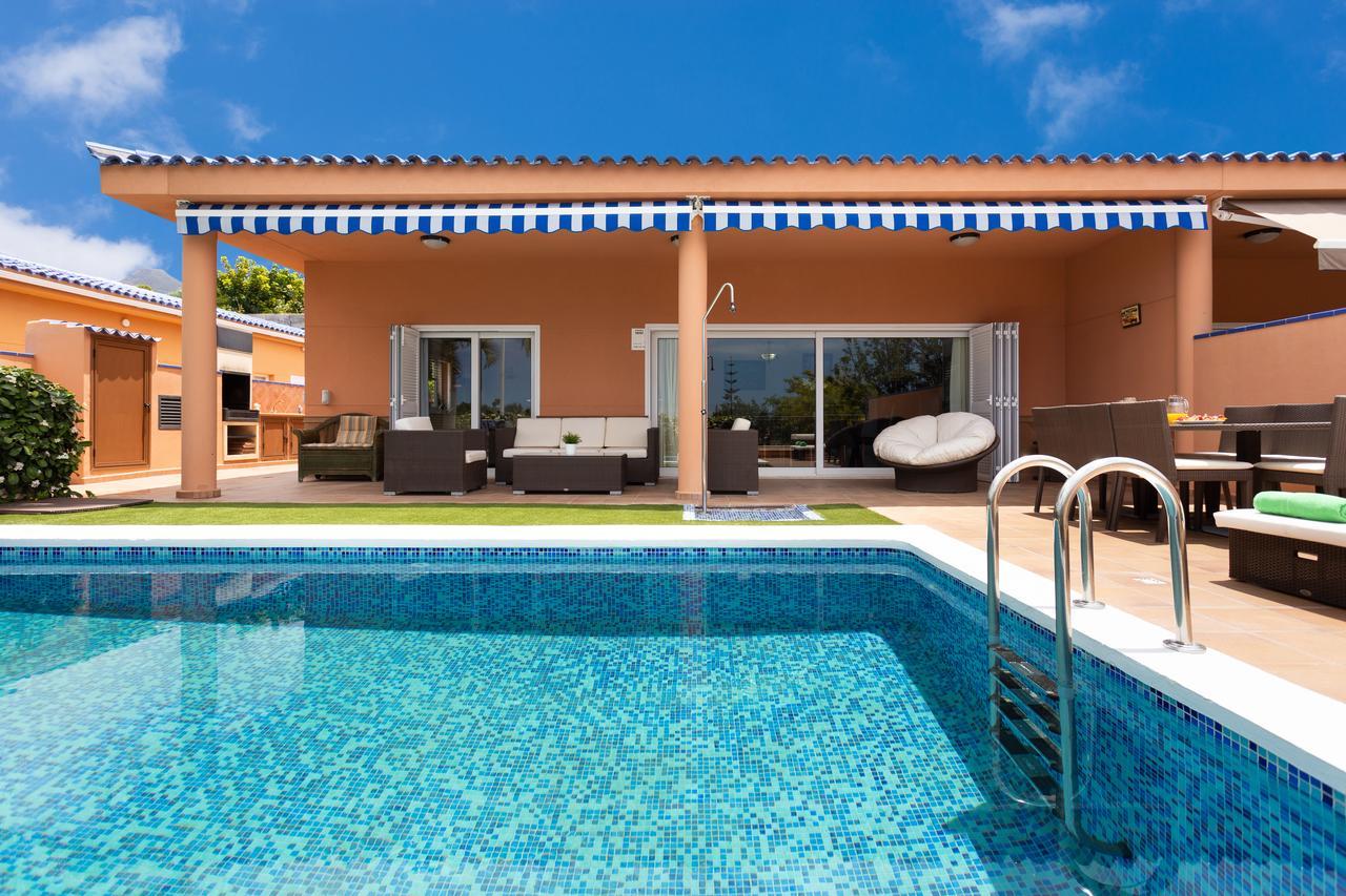 Maravillosa Villa De Lujo Con Piscina Privada Puerto de Santiago  Exterior foto